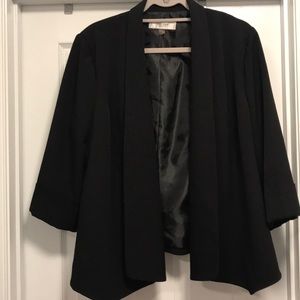 Jones Studio, Black 3/4 sleeve blazer, great shape